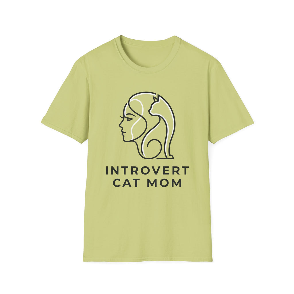 Introvert Cat Mom T-Shirt