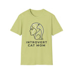 Introvert Cat Mom T-Shirt