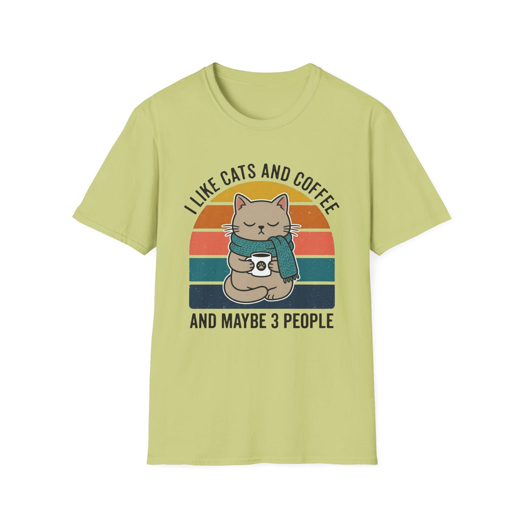 Cats And Coffee T-Shirt