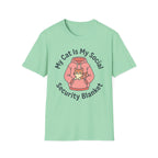 Cat Social Blanket T-Shirt