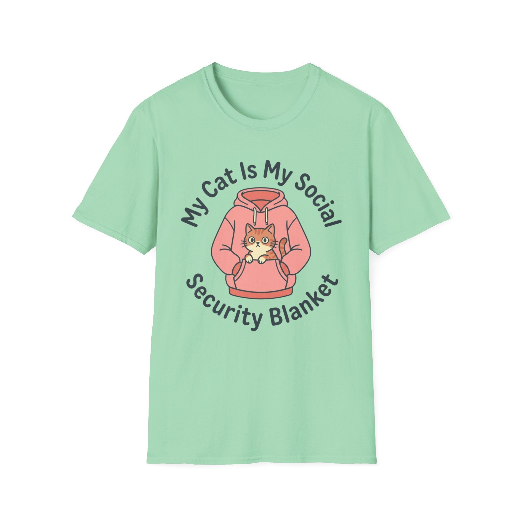 Cat Social Blanket T-Shirt
