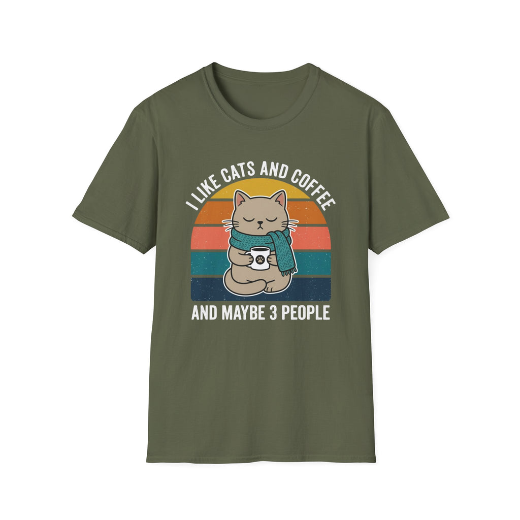 Cats And Coffee T-Shirt