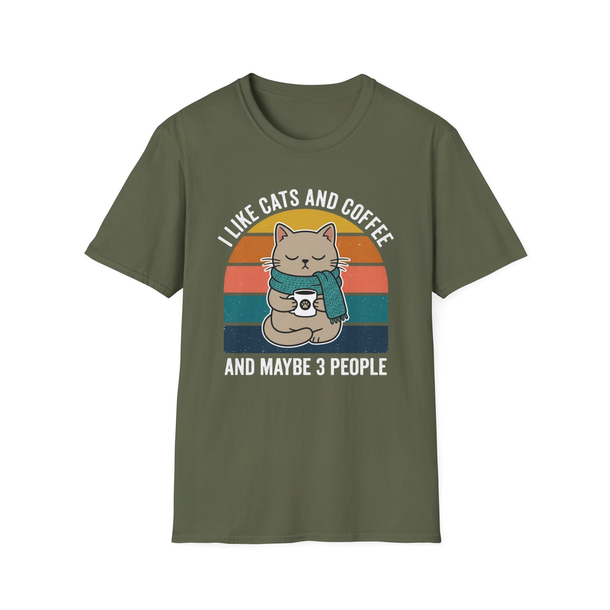 Cats And Coffee T-Shirt