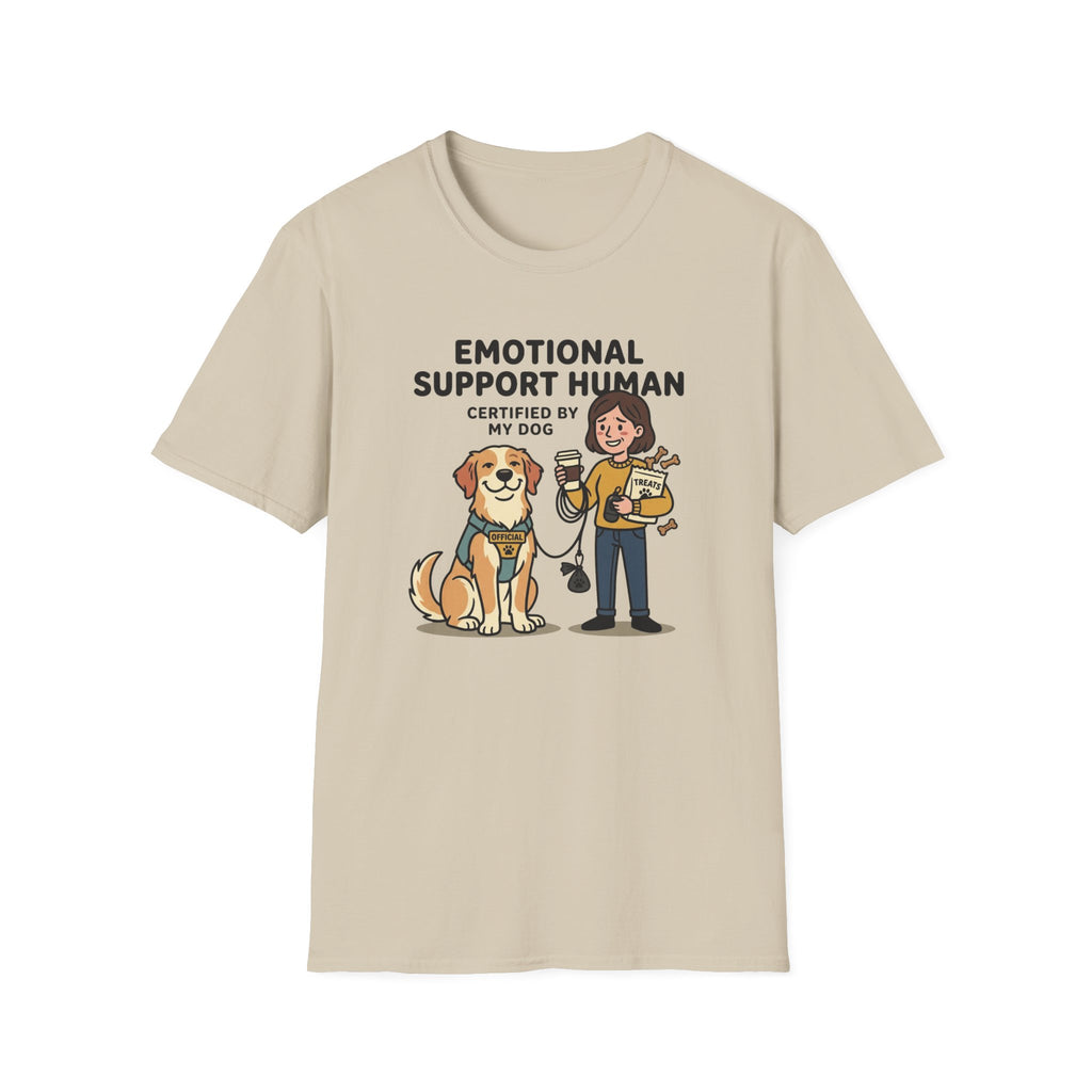 Emotional Support Human T-Shirt