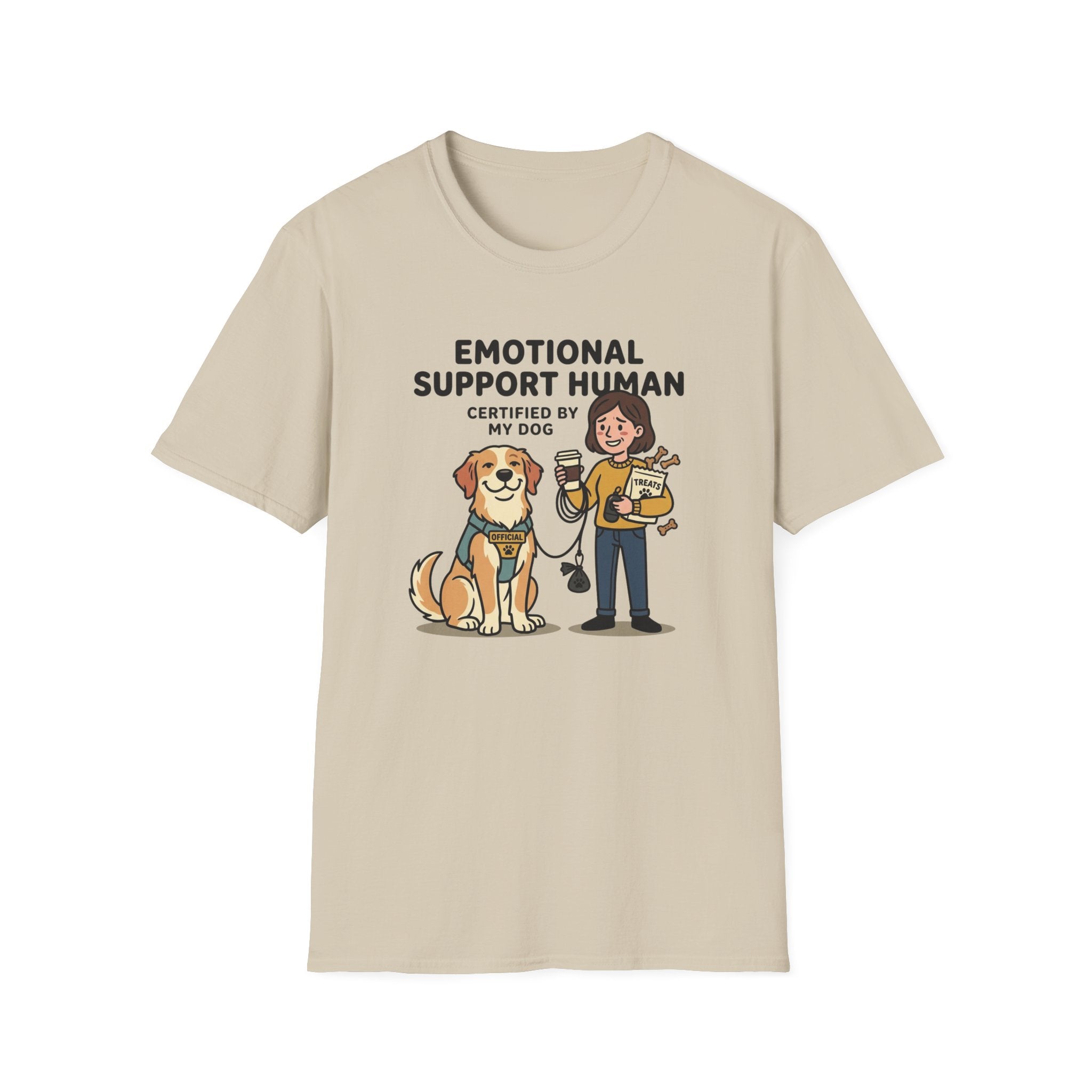 Emotional Support Human T-Shirt