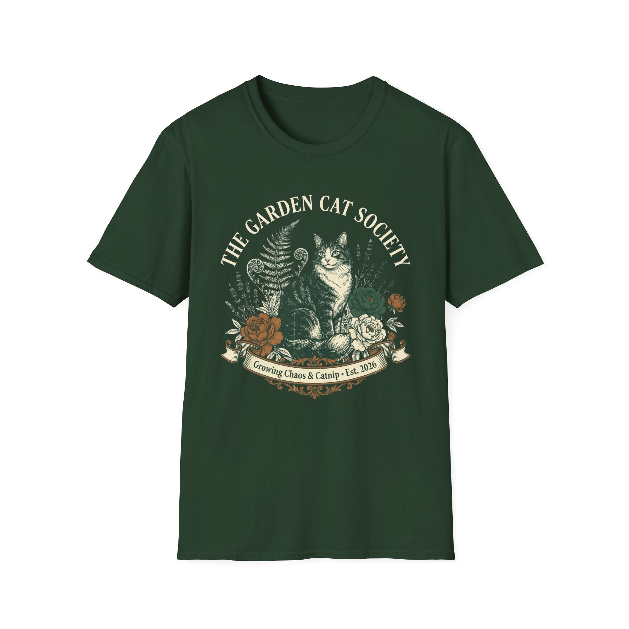 The Garden Cat Society T-Shirt