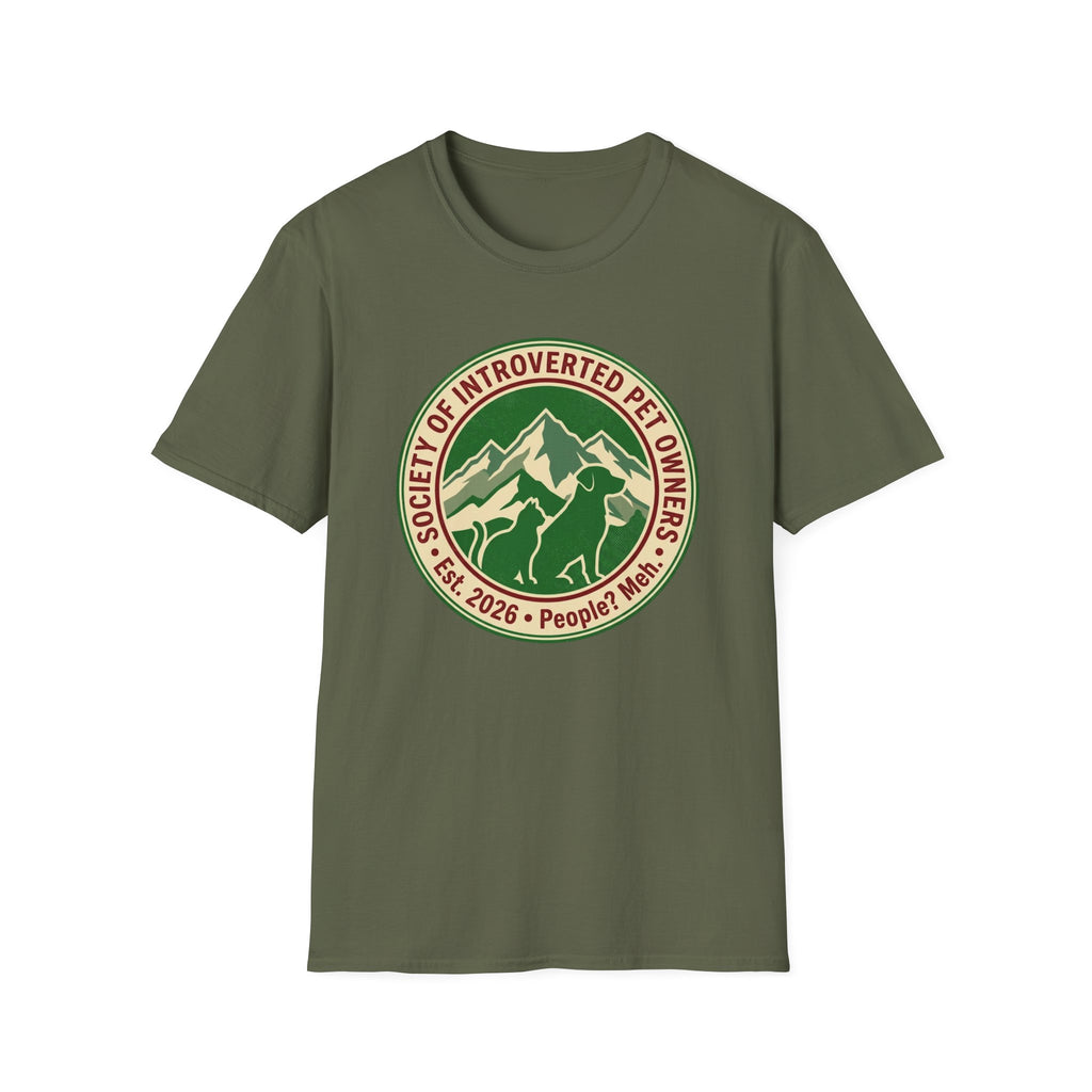 Society Of Introvert Pet Owners T-Shirt
