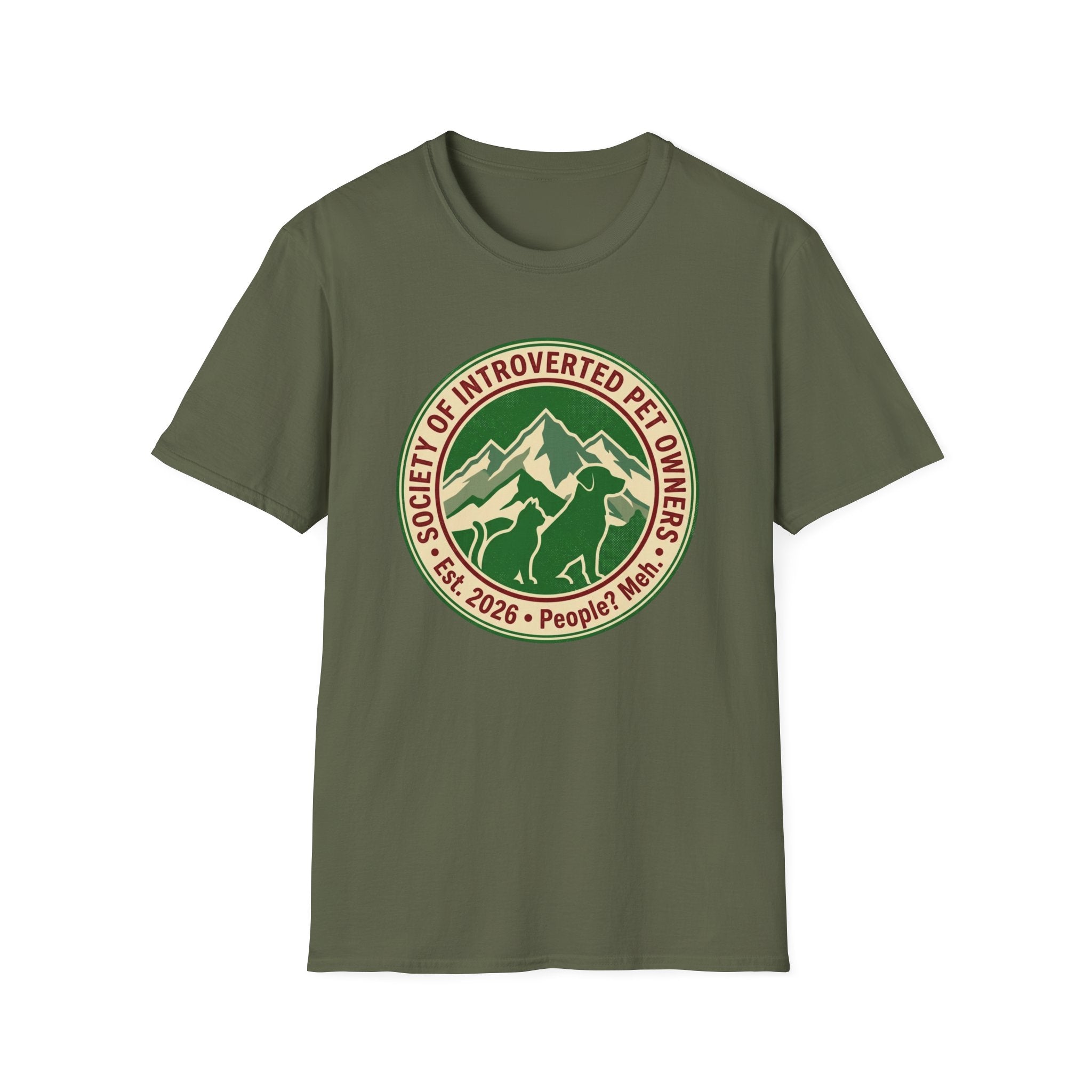 Society Of Introvert Pet Owners T-Shirt