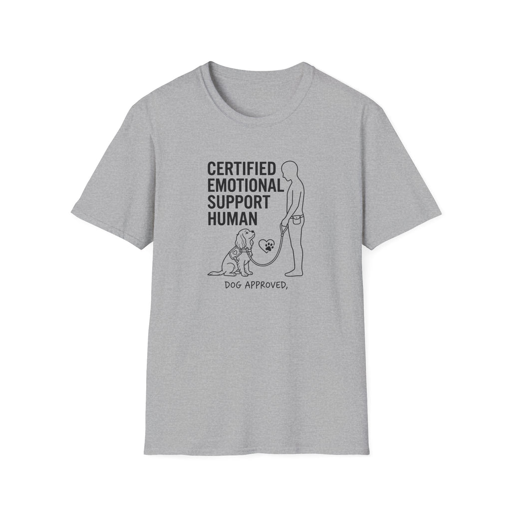 Certified Emotional Support Human T-Shirt