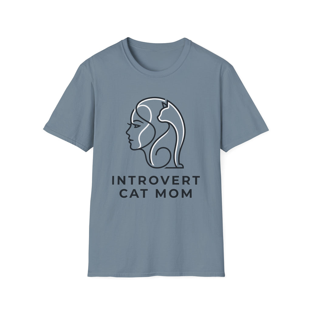 Introvert Cat Mom T-Shirt