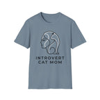 Introvert Cat Mom T-Shirt