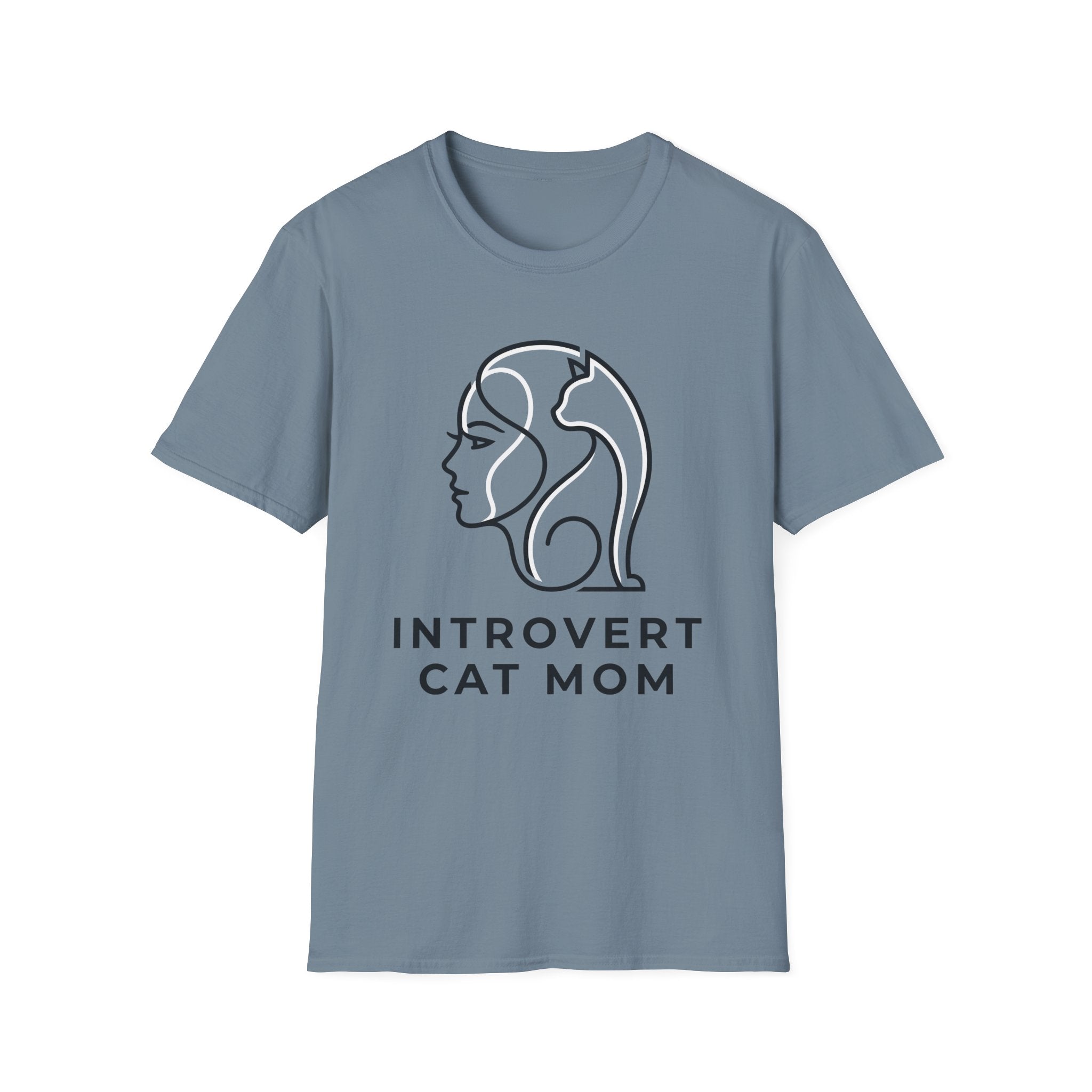 Introvert Cat Mom T-Shirt
