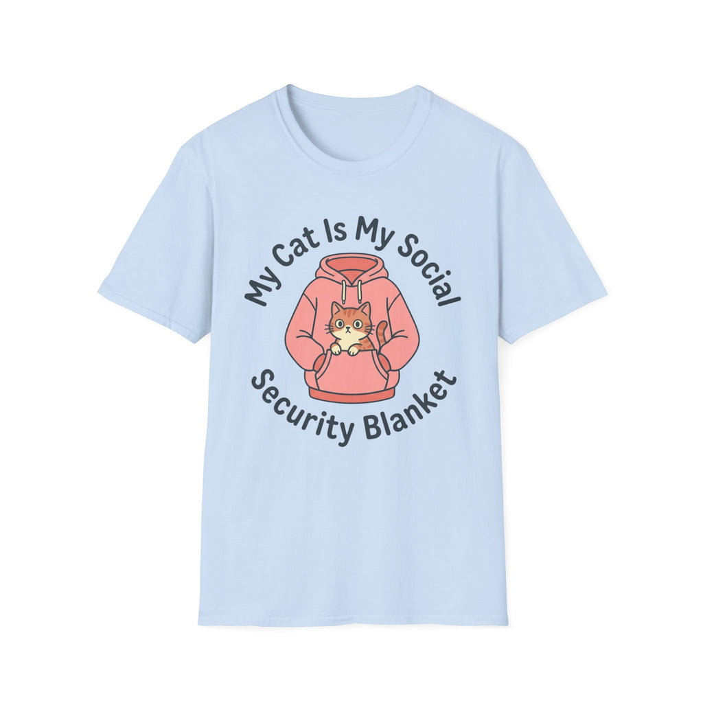 Cat Social Blanket T-Shirt