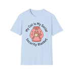 Cat Social Blanket T-Shirt