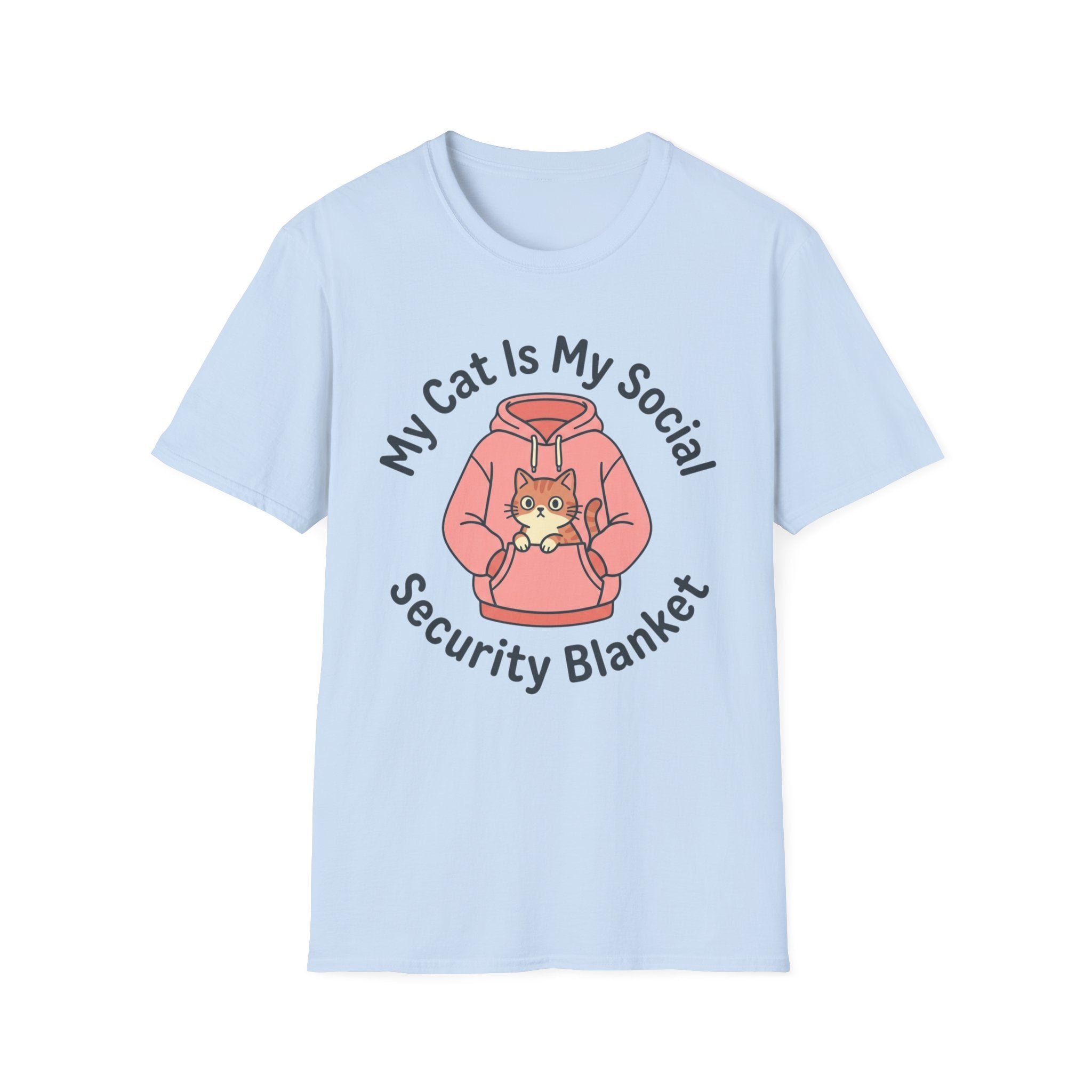 Cat Social Blanket T-Shirt