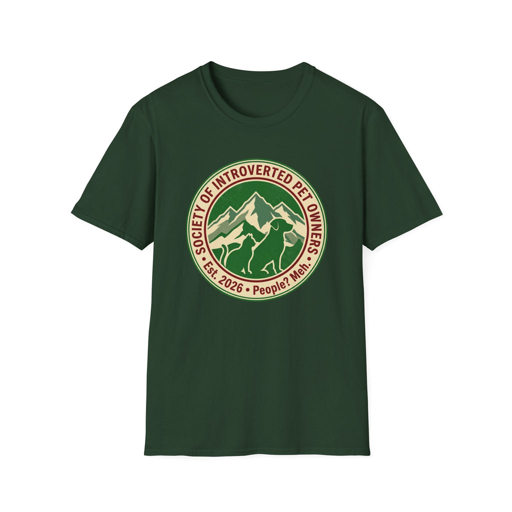 Society Of Introvert Pet Owners T-Shirt