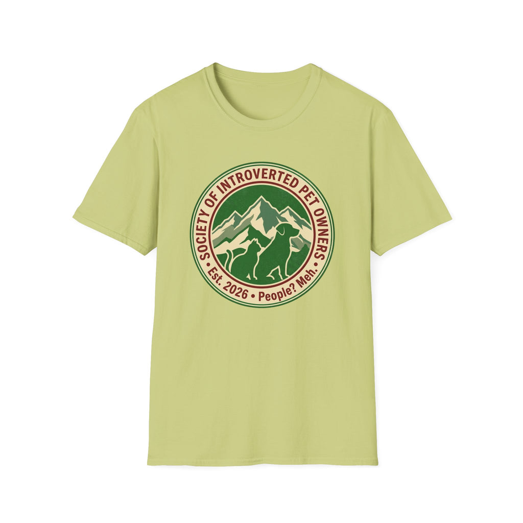 Society Of Introvert Pet Owners T-Shirt