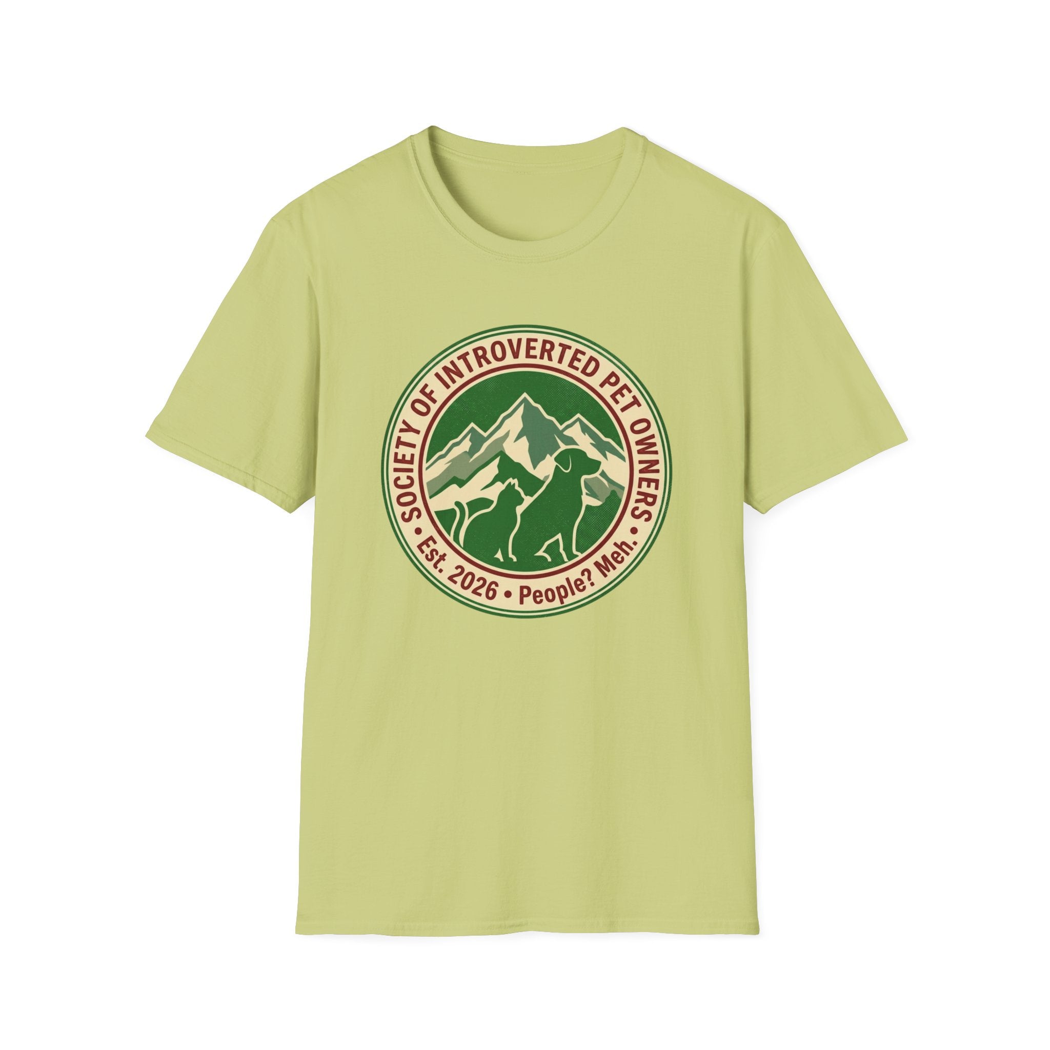 Society Of Introvert Pet Owners T-Shirt