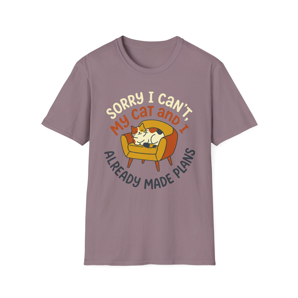 I And My Cat Have Plans T-Shirt