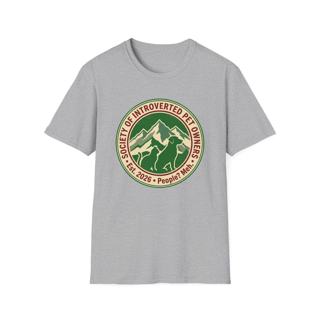 Society Of Introvert Pet Owners T-Shirt