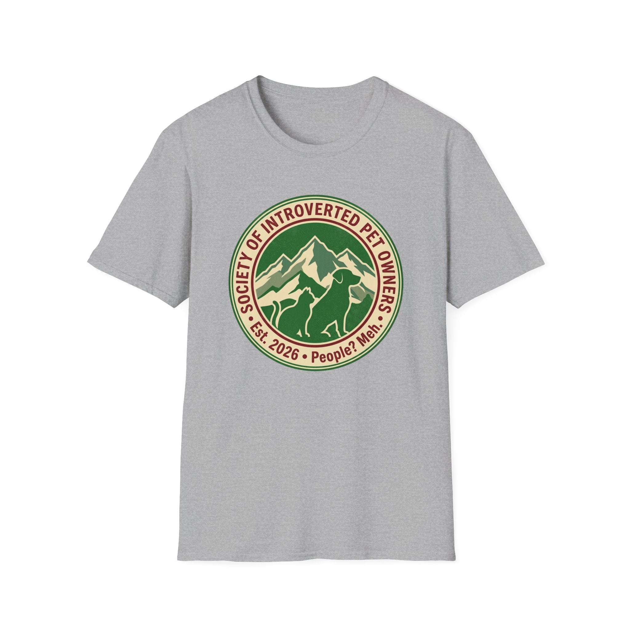 Society Of Introvert Pet Owners T-Shirt