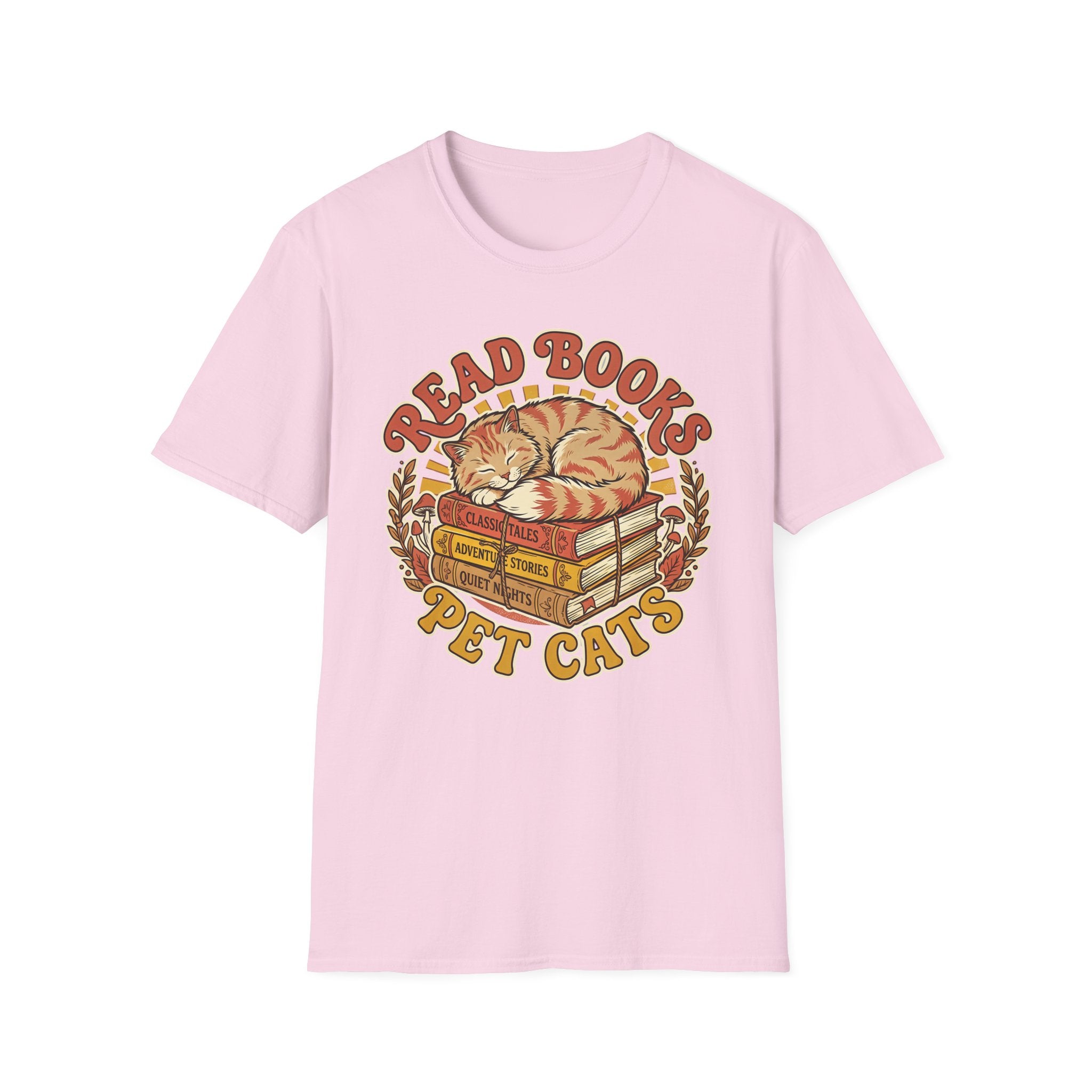 Read Books Pet Cats T-Shirt