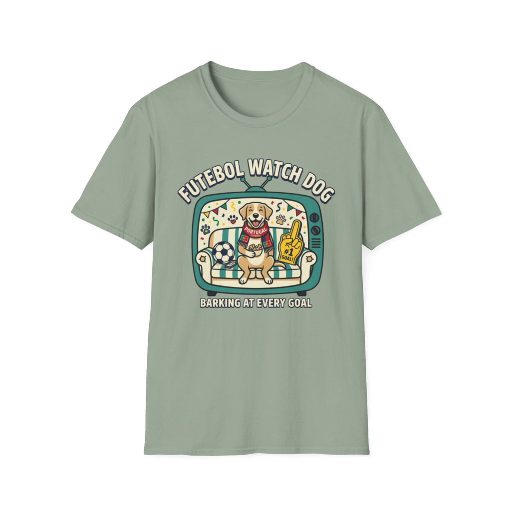 Football Watch Dog T-Shirt