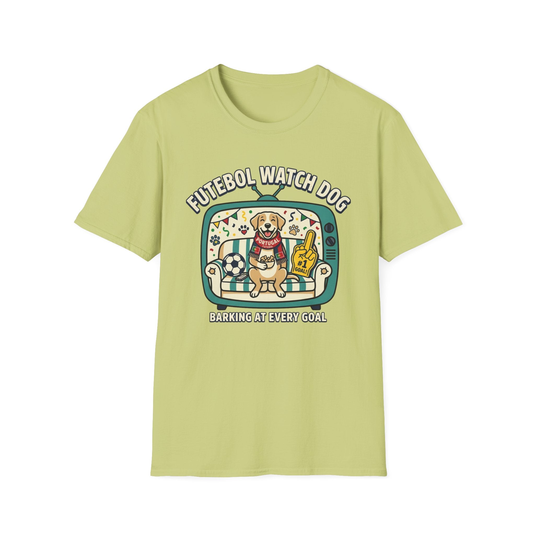 Football Watch Dog T-Shirt