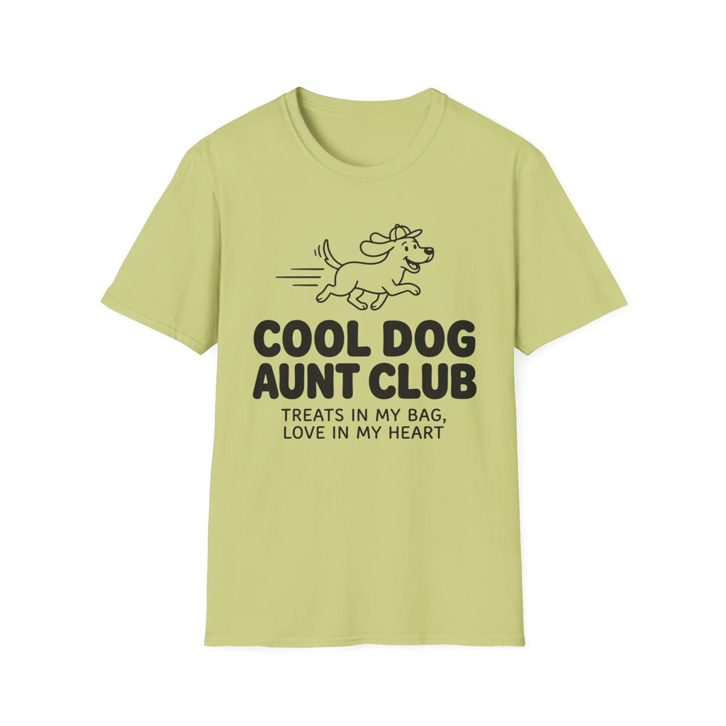 Cool Dog Aunt Club T-Shirt