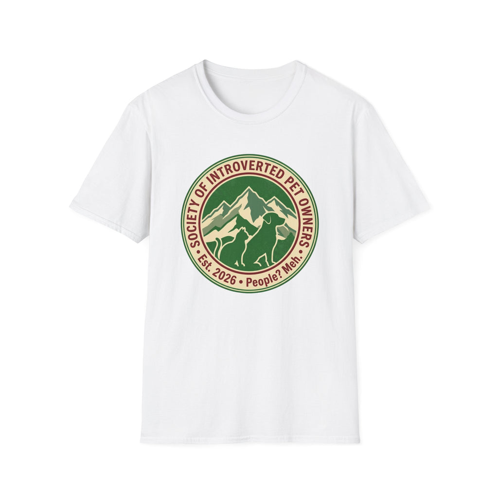 Society Of Introvert Pet Owners T-Shirt