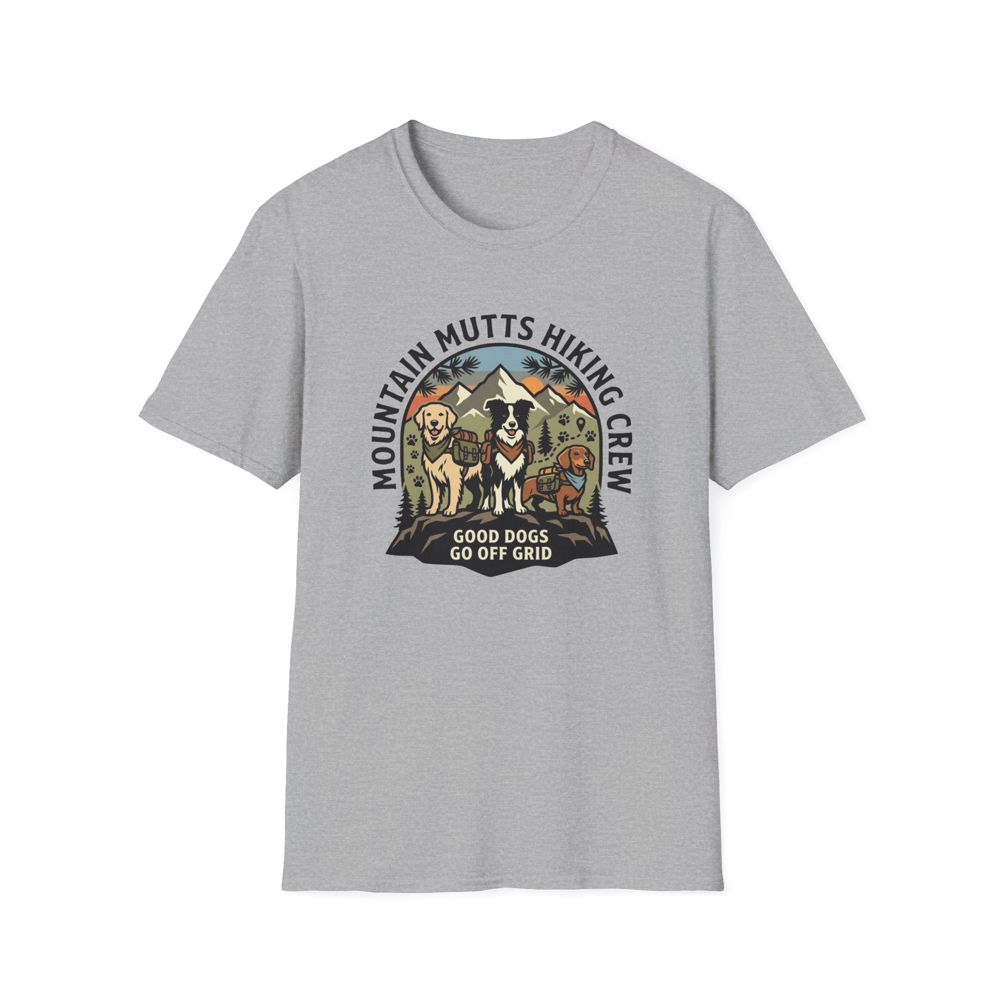 Mountain Mutts Hiking Crew T-Shirt