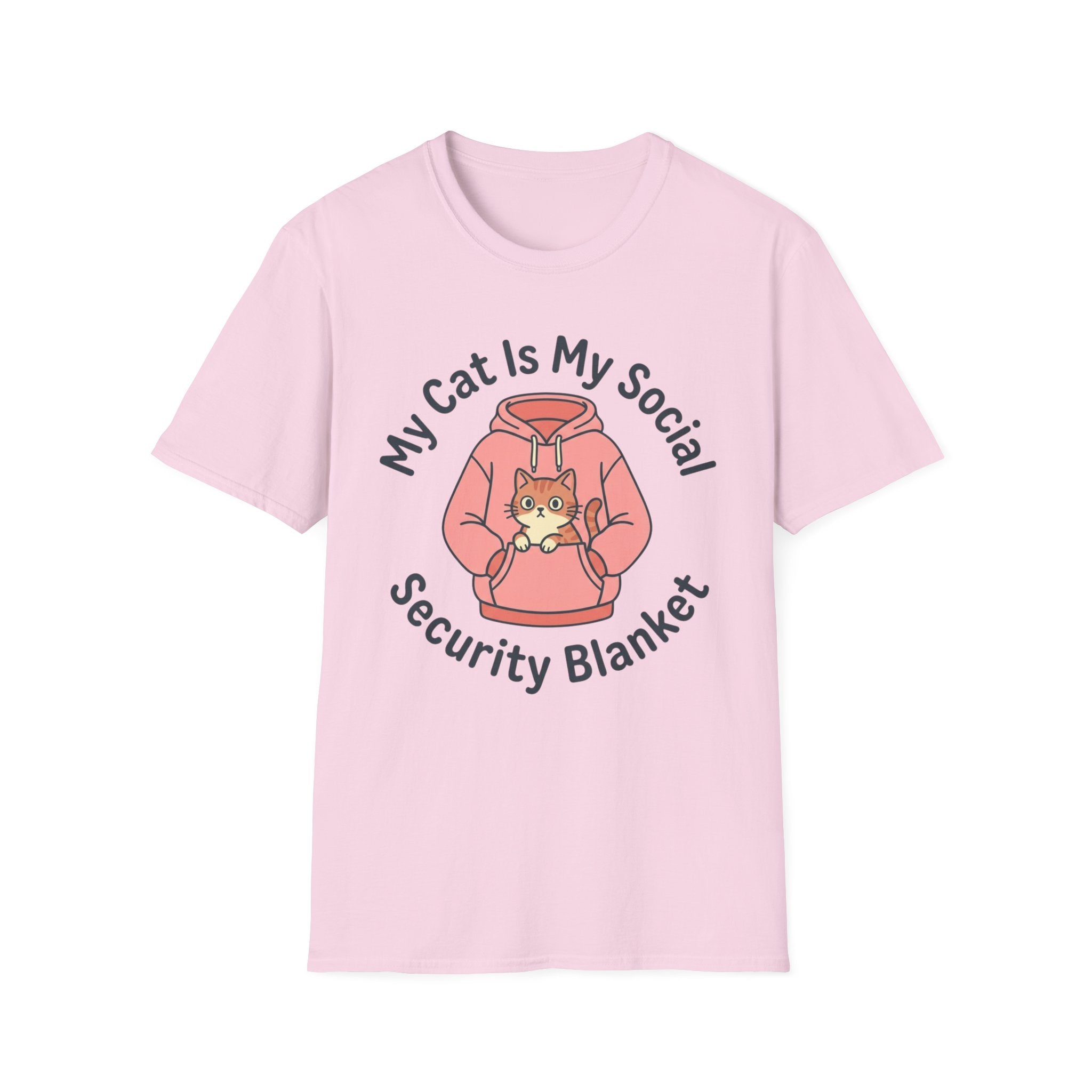 Cat Social Blanket T-Shirt